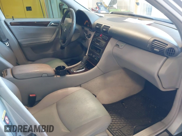 2004 Mercedes-Benz C 240 with VIN WDBRF81J44F473574, listed as a IAAI auction lot 41607188 with 234,875 mi miles and . Bid and sale history available at DreamBid. Image 5.