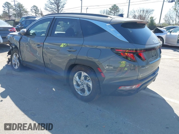 2024 Hyundai Tucson SEL with VIN 5NMJB3DE4RH368460, listed as a IAAI auction lot 41647122 with 10,987 mi miles and . Bid and sale history available at carsss.com. Image 3.