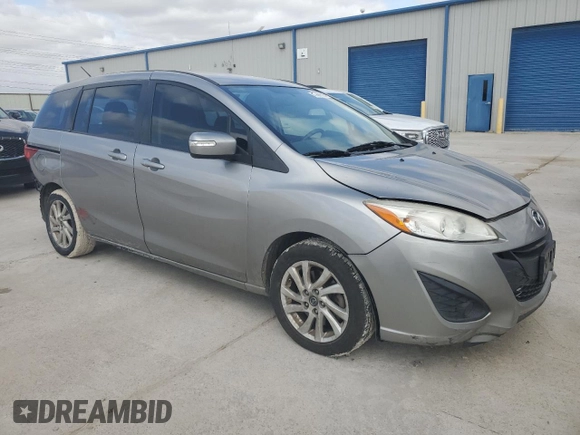 2013 Mazda 5 Sport with VIN JM1CW2BLXD0147334, listed as a Copart auction lot 47630605 with 149,625 mi miles and Salvage title. Bid and sale history available at DreamBid. Image 4.
