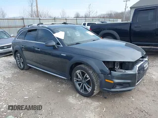2018 Audi allroad Prestige with VIN WA19NAF41JA048945, listed as a IAAI auction lot 41686949 with 104,340 mi miles. Bid and sale history available at carsss.com. Image 1.