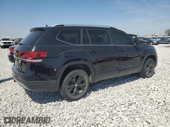 2019 Volkswagen Atlas S with VIN 1V2GR2CA0KC522633, listed as a Copart auction lot 65243734 with 91,242 mi miles and Salvage title. Bid and sale history available at DreamBid. Image 3.