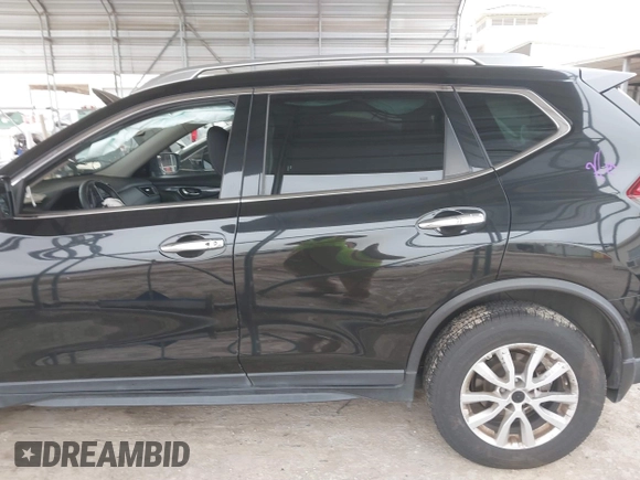 2019 Nissan Rogue SV with VIN KNMAT2MT6KP545528, listed as a IAAI auction lot 41646336 with 43,527 mi miles. Bid and sale history available at carsss.com. Image 15.