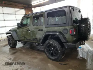 2023 Jeep Wrangler с VIN 1C4JJXN60PW604923, выставлен на аукционе Copart как лот 52259215 с пробегом 22 198 миль миль и Списание • Salvage title. История ставок и продаж доступна на DreamBid. Изображение 2.