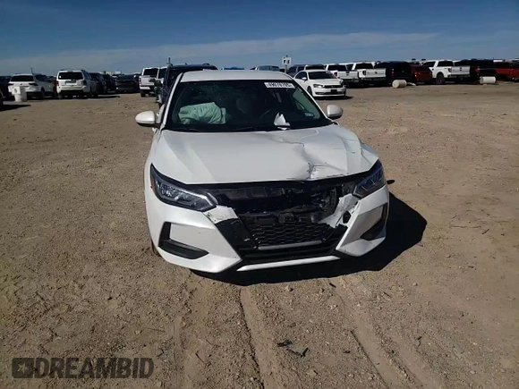 2021 Nissan Sentra SV with VIN 3N1AB8CV3MY251890, listed as a Copart auction lot 49070705 with 57,464 mi miles and Salvage Title. Bid and sale history available at carsss.com. Image 11.