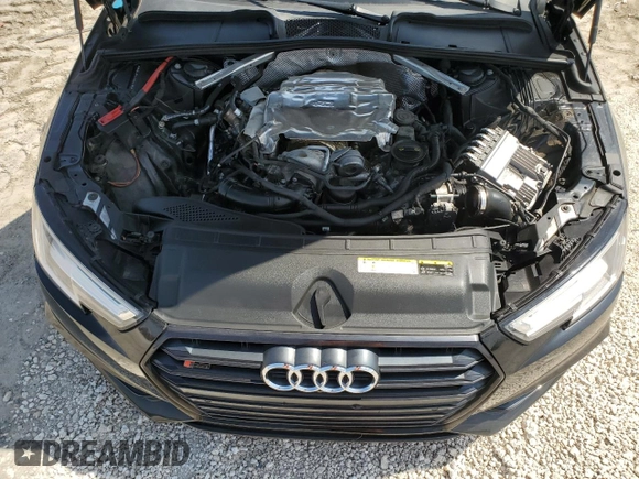 2018 Audi S4 Prestige with VIN WAUC4AF43JA142305, listed as a Copart auction lot 65194924 with 69,485 mi miles and Non Repairable. Bid and sale history available at carsss.com. Image 11.
