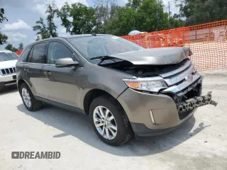 2013 Ford Edge Limited with VIN 2FMDK3KCXDBB05357, listed as a Copart auction lot 55954835 with 101,441 mi miles and Salvage title. Bid and sale history available at DreamBid. Image 4.