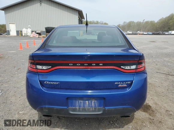 2014 Dodge Dart SXT with VIN 1C3CDFBBXED860446, listed as a Copart auction lot 53584495 with 127,280 mi miles and Salvage Title. Bid and sale history available at DreamBid. Image 6.