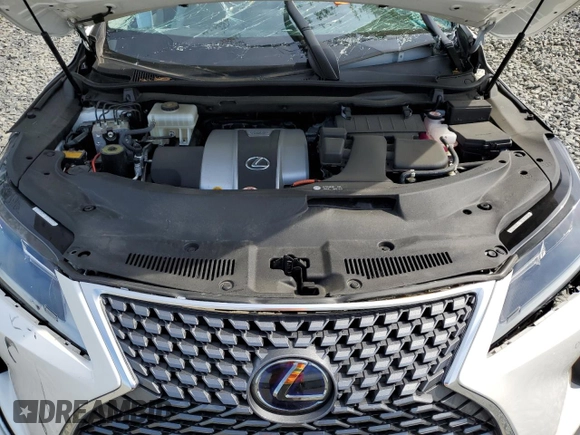 2021 Lexus RX 450h z VIN 2T2HGMDA7MC059840, wystawiony jako Copart lot #56786305 z przebiegiem 33 105 mil mil oraz Szkoda całkowita • Salvage title. Historia ofert i sprzedaży dostępna na DreamBid. Obrazek 12.