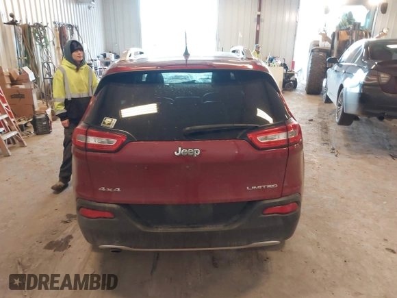 2014 Jeep Cherokee Limited z VIN 1C4PJMDB5EW237604, wystawiony jako IAAI lot #41694117 z przebiegiem 95 959 mil mil oraz . Historia ofert i sprzedaży dostępna na DreamBid. Obrazek 16.