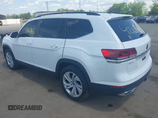 2023 Volkswagen Atlas SE with VIN 1V2JR2CA6PC530345, listed as a IAAI auction lot 42162983 with 18,535 mi miles and . Bid and sale history available at DreamBid. Image 3.