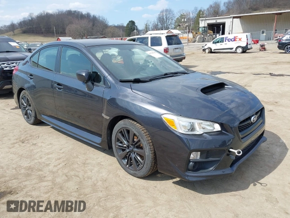 2015 Subaru WRX with VIN JF1VA1A68F9834149, listed as a IAAI auction lot 41769343 with 116,646 mi miles. Bid and sale history available at carsss.com. Image 1.