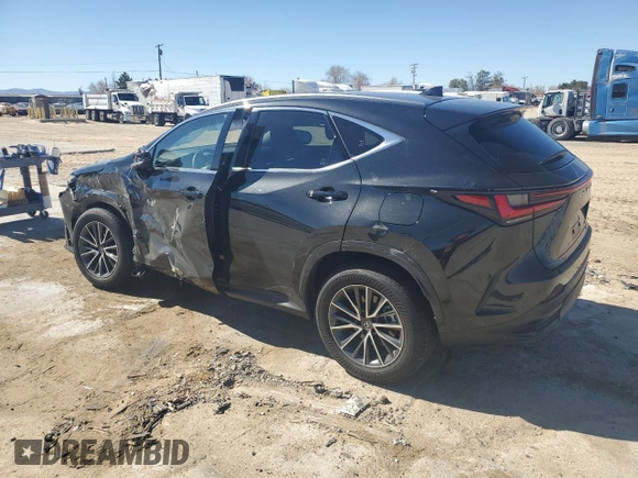 2024 Lexus NX with VIN JTJGKCEZXR2019879, listed as a Copart auction lot 46855145 with 16,950 mi miles and Salvage Title. Bid and sale history available at carsss.com. Image 2.