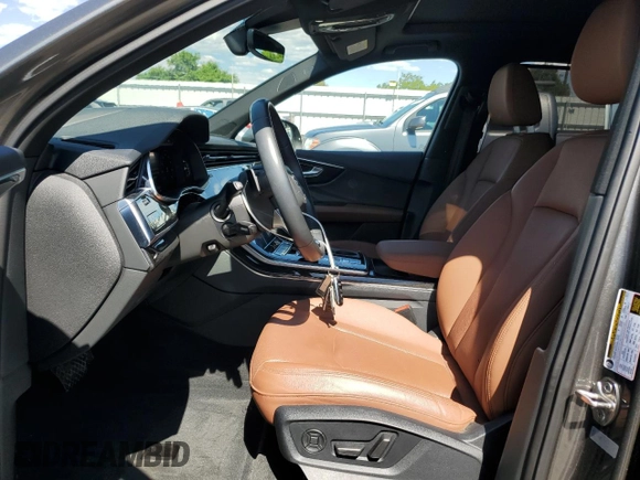 2020 Audi Q7 Prestige with VIN WA1VXAF71LD003878, listed as a Copart auction lot 60166025 with 34,093 mi miles and Salvage title. Bid and sale history available at DreamBid. Image 7.