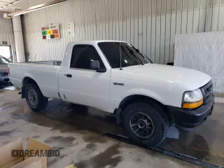 2000 Ford Ranger XL with VIN 1FTYR10V1YTA13232, listed as a Copart auction lot 54483055 with 217,473 mi miles and Salvage Title. Bid and sale history available at DreamBid. Image 4.