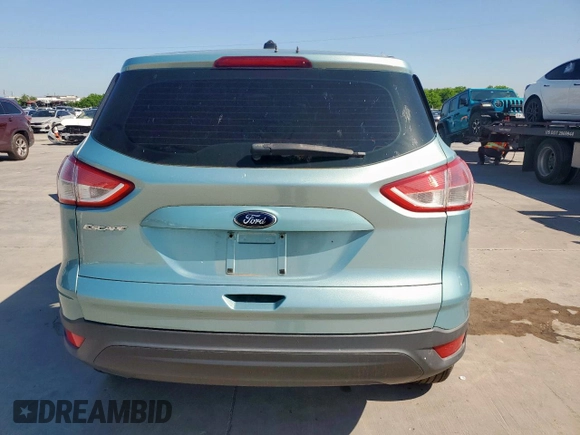 2013 Ford Escape S with VIN 1FMCU0F77DUA04711, listed as a Copart auction lot 51085785 with 0 mi miles and Salvage Title. Bid and sale history available at carsss.com. Image 6.
