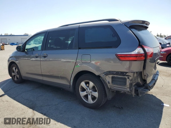 2017 Toyota Sienna LE Auto Access Seat with VIN 5TDKZ3DC0HS884552, listed as a Copart auction lot 54776825 with 59,262 mi miles and Salvage title. Bid and sale history available at DreamBid. Image 2.