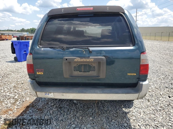 1996 Toyota 4Runner SR5 with VIN JT3GN86R9T0018428, listed as a Copart auction lot 62335695 with 383,241 mi miles and Clean title. Bid and sale history available at DreamBid. Image 6.
