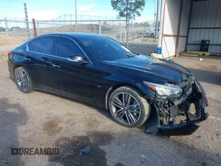 2015 Infiniti Q50 Premium with VIN JN1BV7AR5FM418350, listed as a IAAI auction lot 41622894 with 135,478 mi miles and . Bid and sale history available at carsss.com. Image 1.