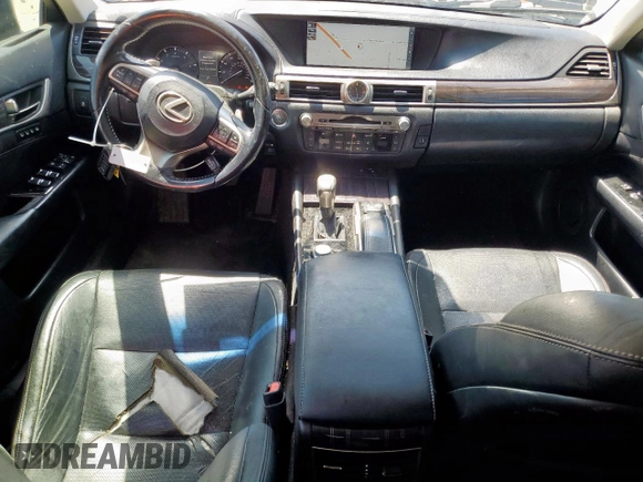 2016 Lexus GS 350 with VIN JTHBZ1BL7GA001323, listed as a Copart auction lot 43715805 with 125,475 mi miles and Salvage Title. Bid and sale history available at carsss.com. Image 8.