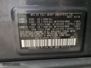 2011 Subaru Outback 2.5i with VIN 4S4BRBAC7B3333232, listed as a Copart auction lot 51266325 with 183,649 mi miles and Salvage Title. Bid and sale history available at carsss.com. Image 13.