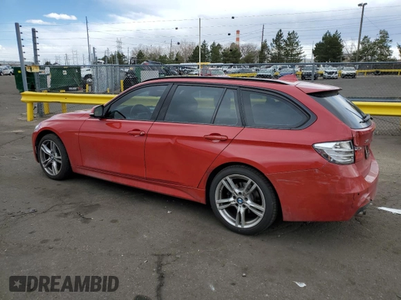 2014 BMW 3 Series 328i xDrive with VIN WBA3G7C57EKN37062, listed as a Copart auction lot 49487195 with 108,521 mi miles and Salvage Title. Bid and sale history available at carsss.com. Image 2.
