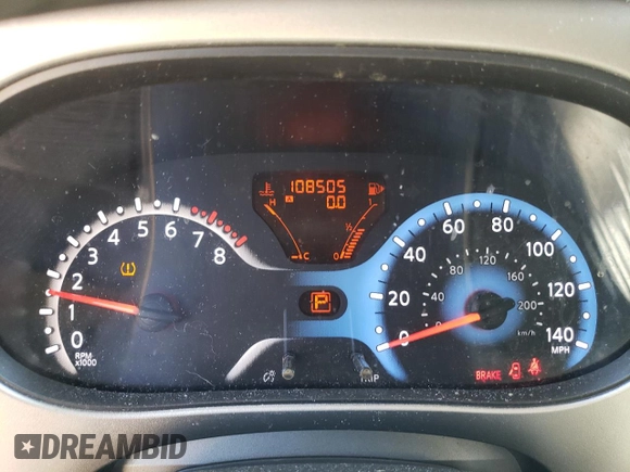 2010 Nissan Cube S z VIN JN8AZ2KR4AT155592, wystawiony jako Copart lot #55804045 z przebiegiem 108 505 mil mil oraz Nie do naprawy • Non repairable. Historia ofert i sprzedaży dostępna na DreamBid. Obrazek 9.