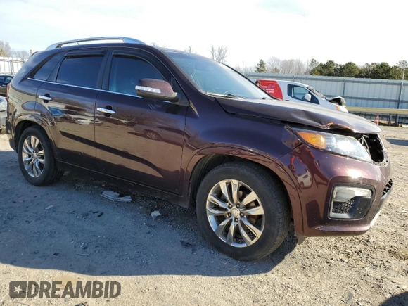 2011 Kia Sorento SX z VIN 5XYKW4A29BG156677, wystawiony jako Copart lot #42731225 z przebiegiem 245 581 mil mil oraz Czysty tytuł • Clean title. Historia ofert i sprzedaży dostępna na DreamBid. Obrazek 4.