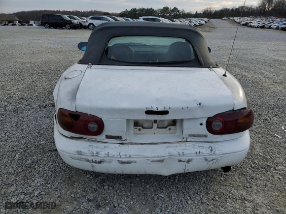 1993 Mazda MX-5 Miata with VIN JM1NA3517P1421952, listed as a Copart auction lot 42152765 with NaN miles and Salvage Title. Bid and sale history available at carsss.com. Image 6.