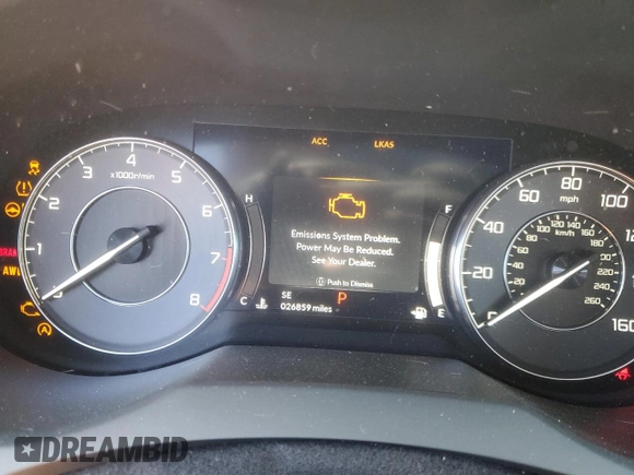 2021 Acura RDX Advance with VIN 5J8TC2H78ML004031, listed as a Copart auction lot 58540435 with 26,859 mi miles and Salvage title. Bid and sale history available at DreamBid. Image 9.
