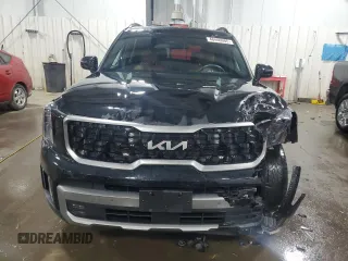 2023 Kia Telluride SX Prestige X-Pro with VIN 5XYP5DGC6PG406098, listed as a Copart auction lot 48406085 with 47,863 mi miles and Salvage title. Bid and sale history available at DreamBid. Image 5.