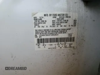 2015 Ford Explorer с VIN 1FM5K7B9XFGB62623, выставлен на аукционе Copart как лот 78107254 с пробегом 190 012 миль миль и Списание • Salvage title. История ставок и продаж доступна на DreamBid. Изображение 15.