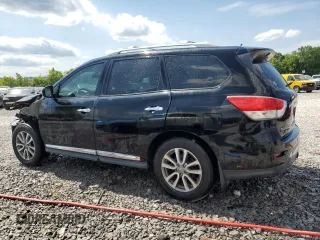 2013 Nissan Pathfinder S with VIN 5N1AR2MN7DC615348, listed as a Copart auction lot 58083035 with 41,949 mi miles and Salvage title. Bid and sale history available at DreamBid. Image 2.