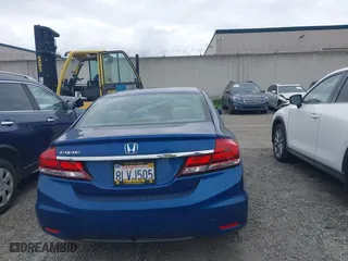 2015 Honda Civic Sedan LX with VIN 19XFB2F5XFE220989, listed as a IAAI auction lot 41739110 with 116,406 mi miles. Bid and sale history available at carsss.com. Image 17.