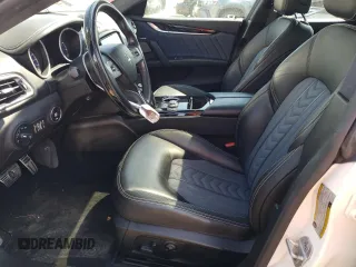 2019 Maserati Ghibli S Q4 GranLusso with VIN ZAM57YTL4K1312711, listed as a Copart auction lot 63291414 with 24,467 mi miles and Salvage Title. Bid and sale history available at carsss.com. Image 7.