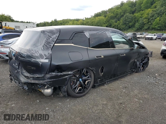 2023 BMW iX M60 z VIN WB533CF0XPCK81841, wystawiony jako Copart lot #68497884 z przebiegiem 10 318 mil mil oraz Szkoda całkowita • Salvage title. Historia ofert i sprzedaży dostępna na DreamBid. Obrazek 3.