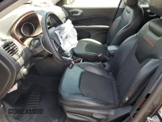 2017 Jeep Compass Trailhawk with VIN 3C4NJDDB8HT674627, listed as a Copart auction lot 59790325 with 66,349 mi miles and Salvage title. Bid and sale history available at DreamBid. Image 7.