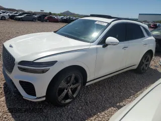 2022 Genesis GV70 Sport z VIN KMUMCDTCXNU038421, wystawiony jako Copart lot #73715244 z przebiegiem Nie podano mil oraz Szkoda całkowita • Salvage title. Historia ofert i sprzedaży dostępna na DreamBid. Obrazek 1.