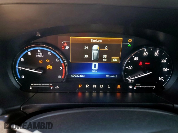 2022 Ford Bronco Sport Outer Banks with VIN 3FMCR9C69NRE05347, listed as a Copart auction lot 57621345 with 49,932 mi miles and Salvage title. Bid and sale history available at DreamBid. Image 9.