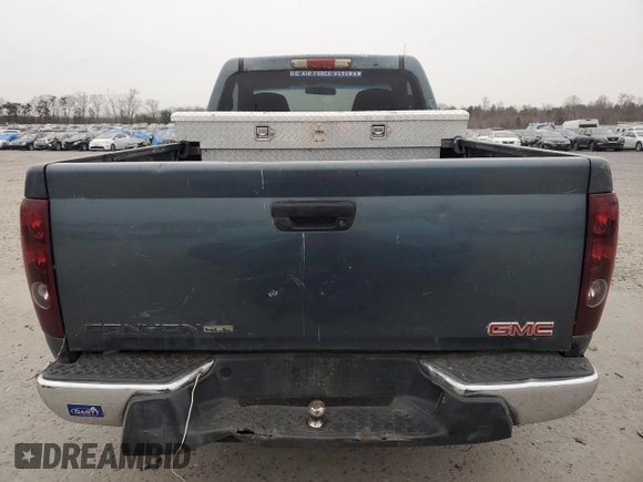 2007 GMC Canyon SL with VIN 1GTCS149078129325, listed as a Copart auction lot 45739255 with 188,458 mi miles and Clean Title. Bid and sale history available at carsss.com. Image 6.
