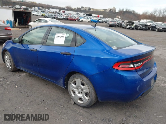 2013 Dodge Dart SE with VIN 1C3CDFAA5DD214514, listed as a IAAI auction lot 41892556 with 223,040 mi miles and . Bid and sale history available at carsss.com. Image 3.