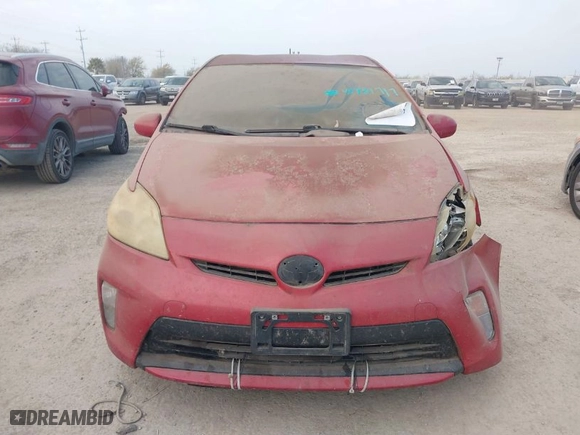2012 Toyota Prius One with VIN JTDKN3DU5C1576268, listed as a IAAI auction lot 41781717 with NaN miles. Bid and sale history available at carsss.com. Image 12.