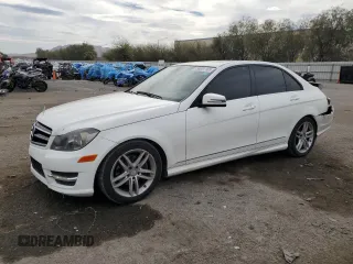 2014 Mercedes-Benz C 250 Sport with VIN WDDGF4HB4EG217324, listed as a Copart auction lot 50651105 with 106,304 mi miles and Salvage Title. Bid and sale history available at DreamBid. Image 1.