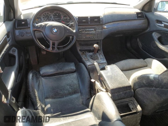 2001 BMW 3 Series 330i with VIN WBAAV53421JR79675, listed as a Copart auction lot 50988985 with 134,600 mi miles and Salvage Title. Bid and sale history available at carsss.com. Image 8.