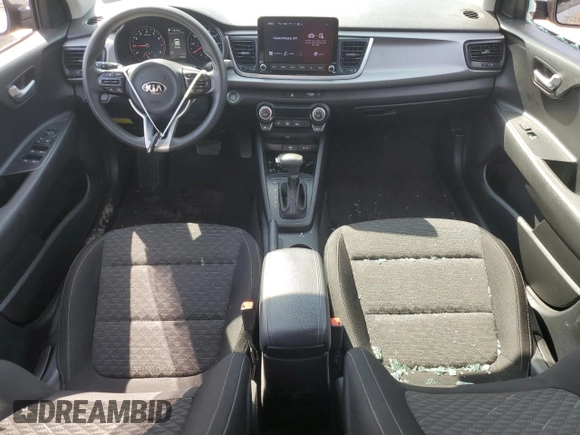 2021 Kia Rio S with VIN 3KPA25AD6ME385851, listed as a Copart auction lot 72138814 with 70,233 mi miles and Salvage Title. Bid and sale history available at DreamBid. Image 8.