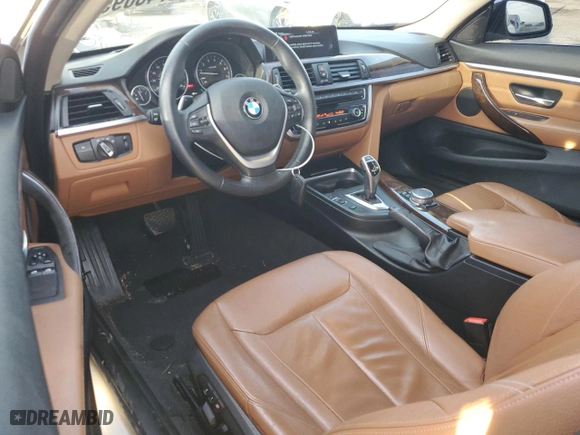 2015 BMW 4 Series 428i with VIN WBA3N7C54FK224395, listed as a Copart auction lot 45746095 with 85,646 mi miles and Salvage Title. Bid and sale history available at carsss.com. Image 8.