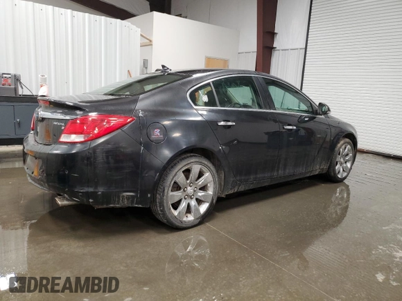 2013 Buick Regal Turbo Premium 2 with VIN 2G4GT5GV6D9141425, listed as a Copart auction lot 49825865 with 125,433 mi miles and Salvage title. Bid and sale history available at DreamBid. Image 3.