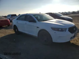 2017 Ford Police Interceptor with VIN 1FAHP2L8XHG133627, listed as a Copart auction lot 43875235 with Not provided miles and Clean title. Bid and sale history available at DreamBid. Image 4.