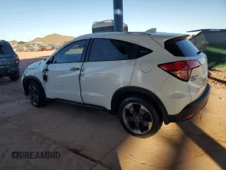 2018 Honda HR-V EX-L with VIN 3CZRU5H75JM705282, listed as a Copart auction lot 84120824 with 111,628 mi miles and Salvage Title. Bid and sale history available at carsss.com. Image 2.