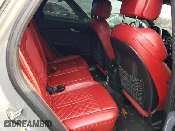 2021 Audi SQ5 Premium Plus with VIN WA1B4AFY0M2015876, listed as a Copart auction lot 63838424 with 50,639 mi miles and Salvage Title. Bid and sale history available at DreamBid. Image 10.