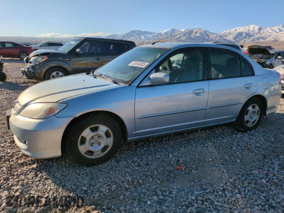 2005 Honda Civic with VIN JHMES96695S009385, listed as a Copart auction lot 88084805 with 188,259 mi miles and Salvage Title. Bid and sale history available at DreamBid. Image 1.